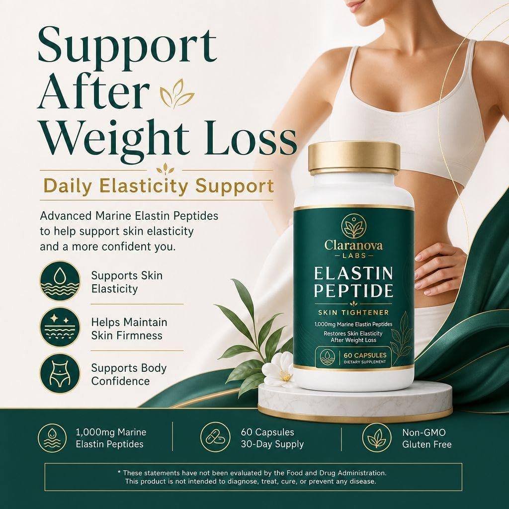 RAWBOLD Claranova Labs Marine Elastin Peptides Softgel, 1 Count