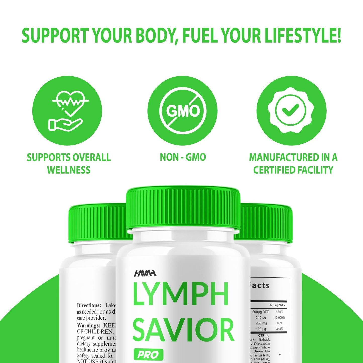 Havah Lymph Savior Pro Health Support Capsule, 60 Count