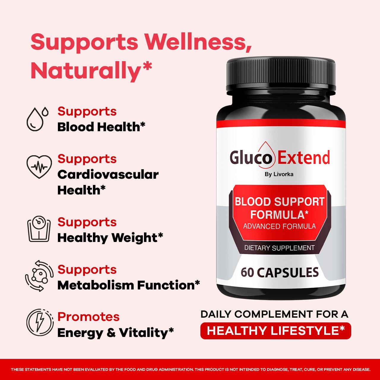 LIVORKA Gluco Extend Capsules 120 Capsules