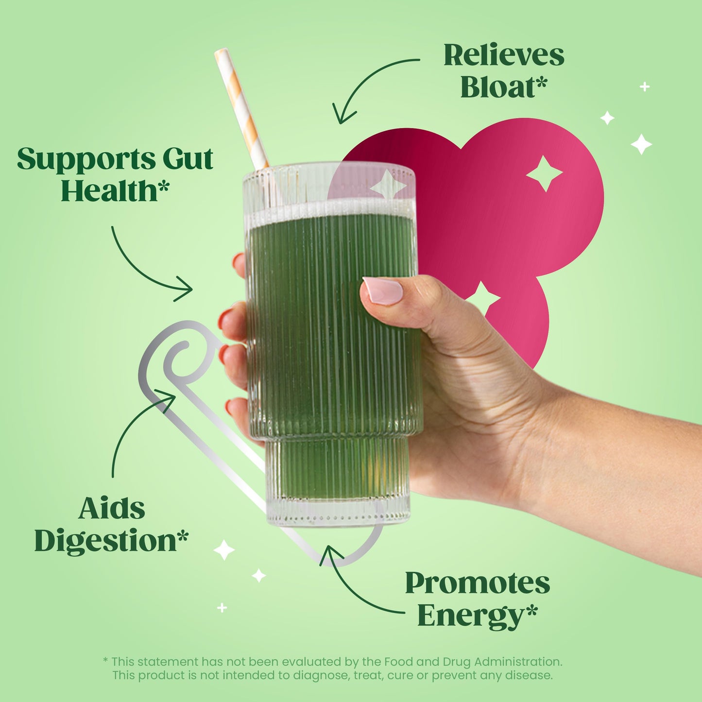 Bloom Nutrition Superfood Greens Powder with Chlorella, 25 Servings
