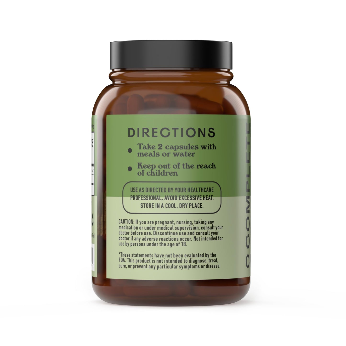 Complete Natural Products Organic Chlorella Capsules, 500mg, 100 Count