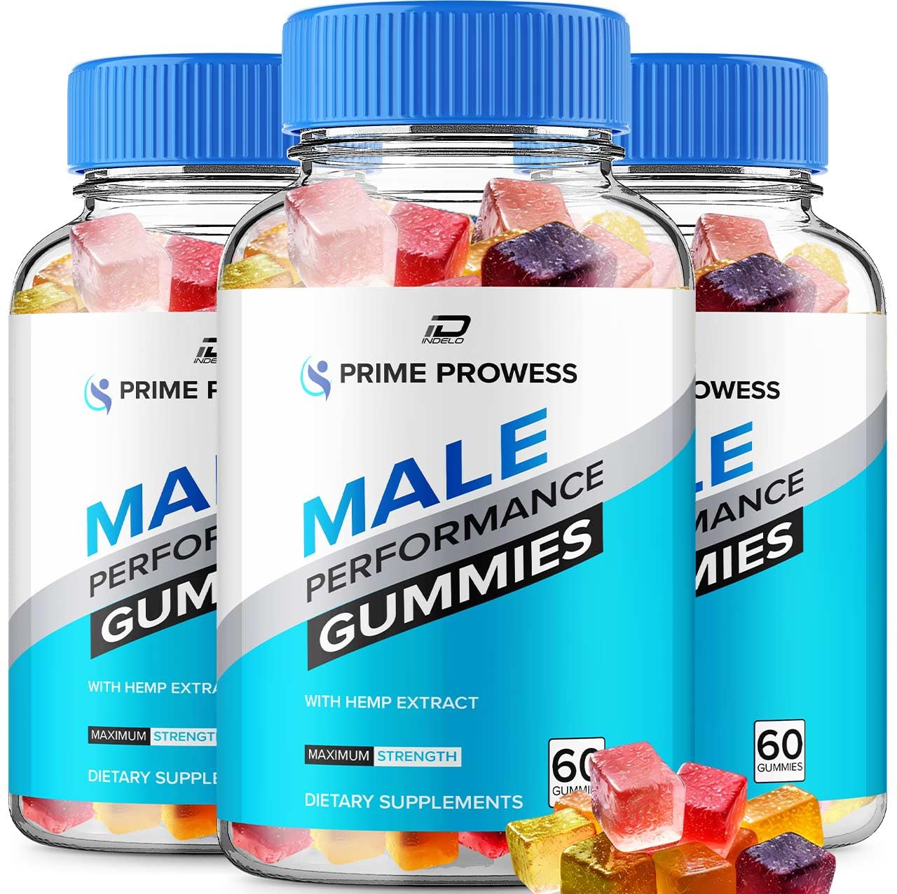 Indelo Prime Prowess Gummies Gummy, 180 Count