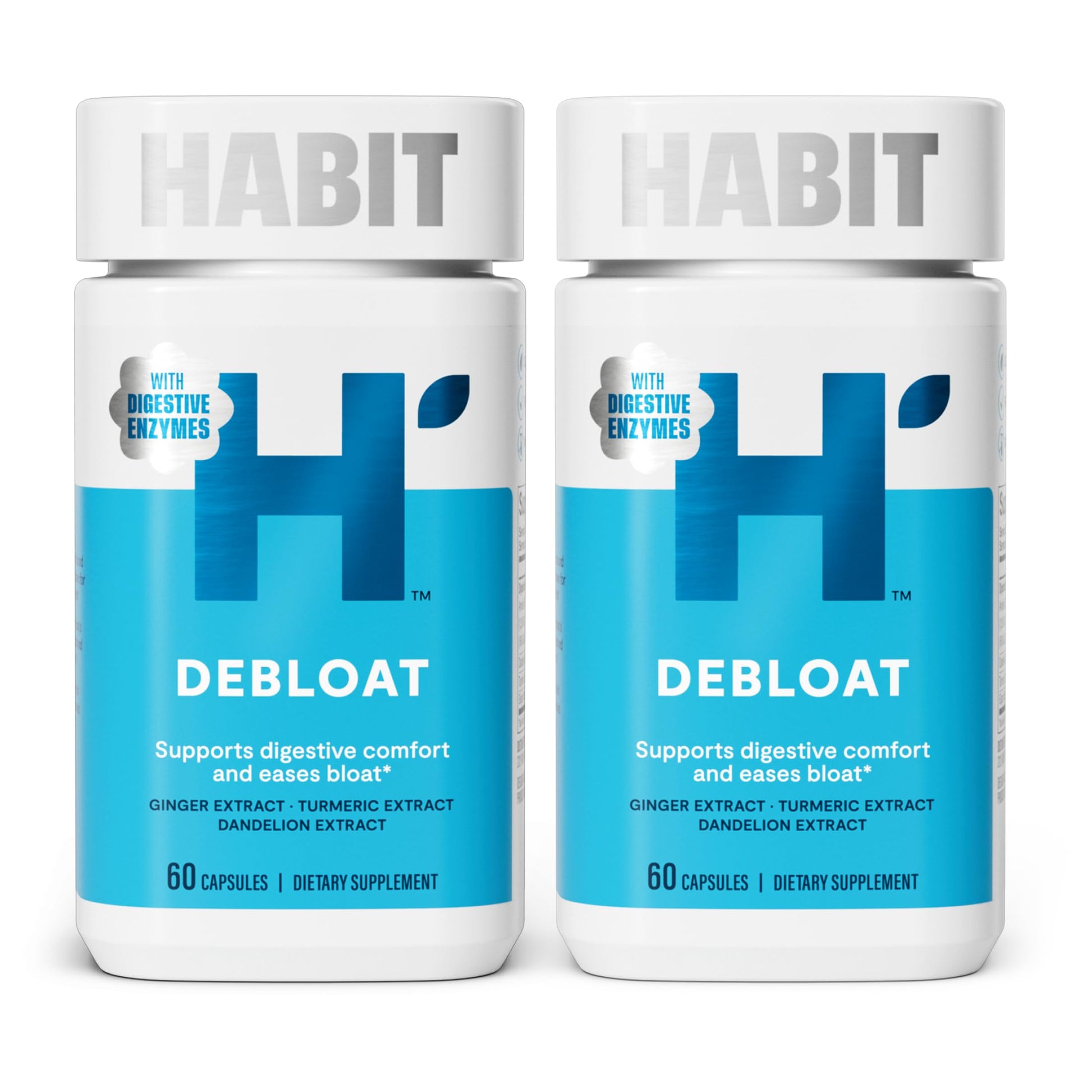 Health By Habit Habit Debloat Supplement 120 Capsules