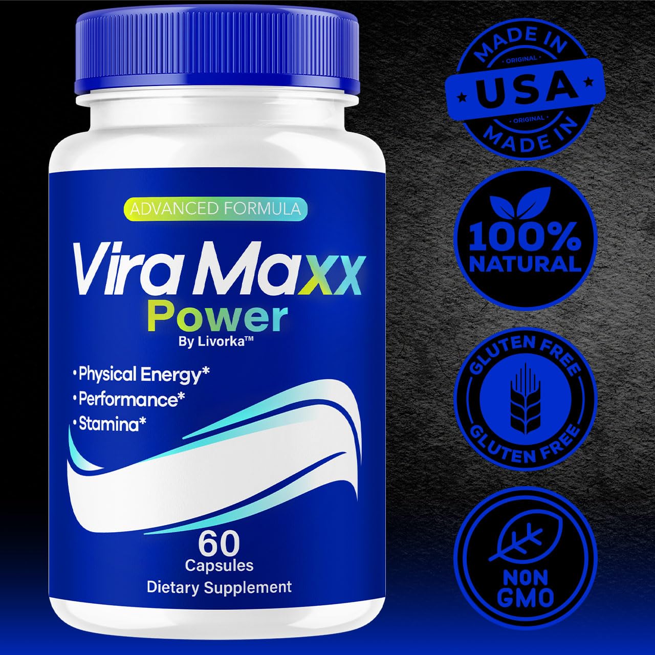LIVORKA ViraMaxx Power Capsules, 180 Capsules
