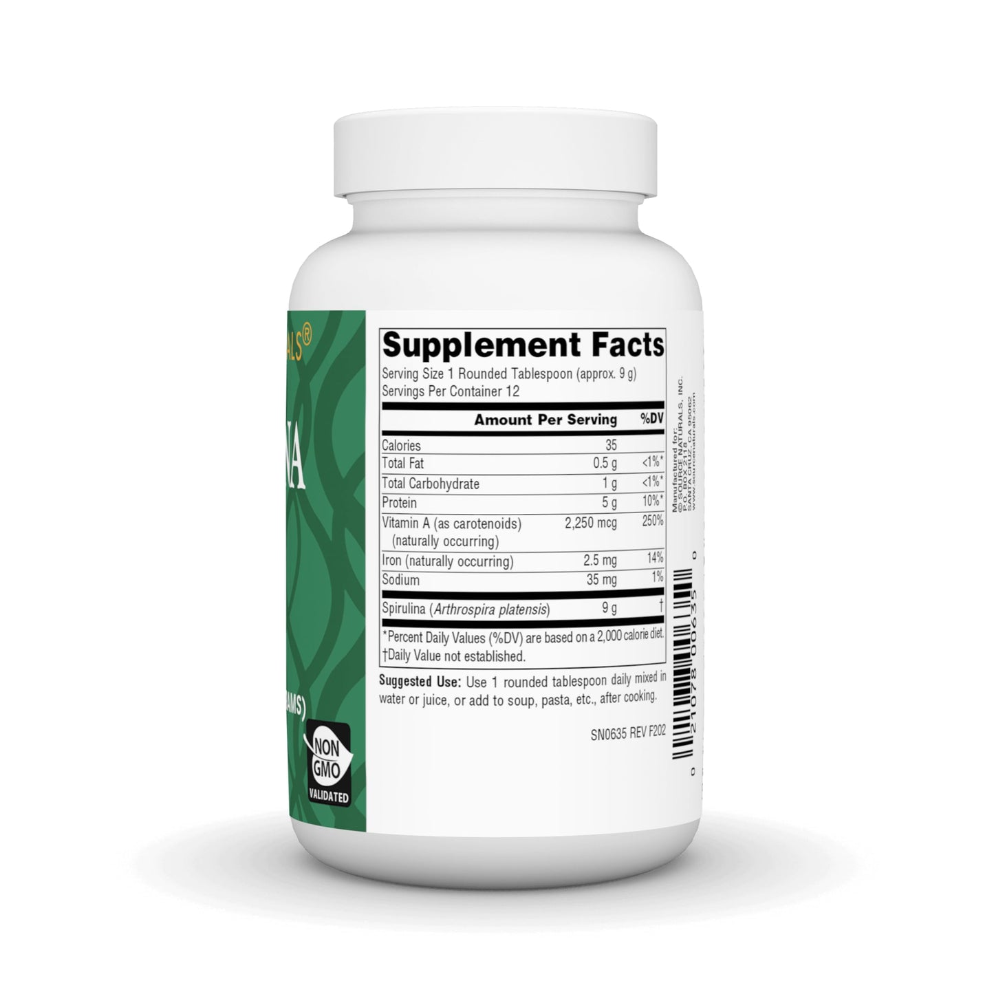 Source Naturals Spirulina Powder 4 oz