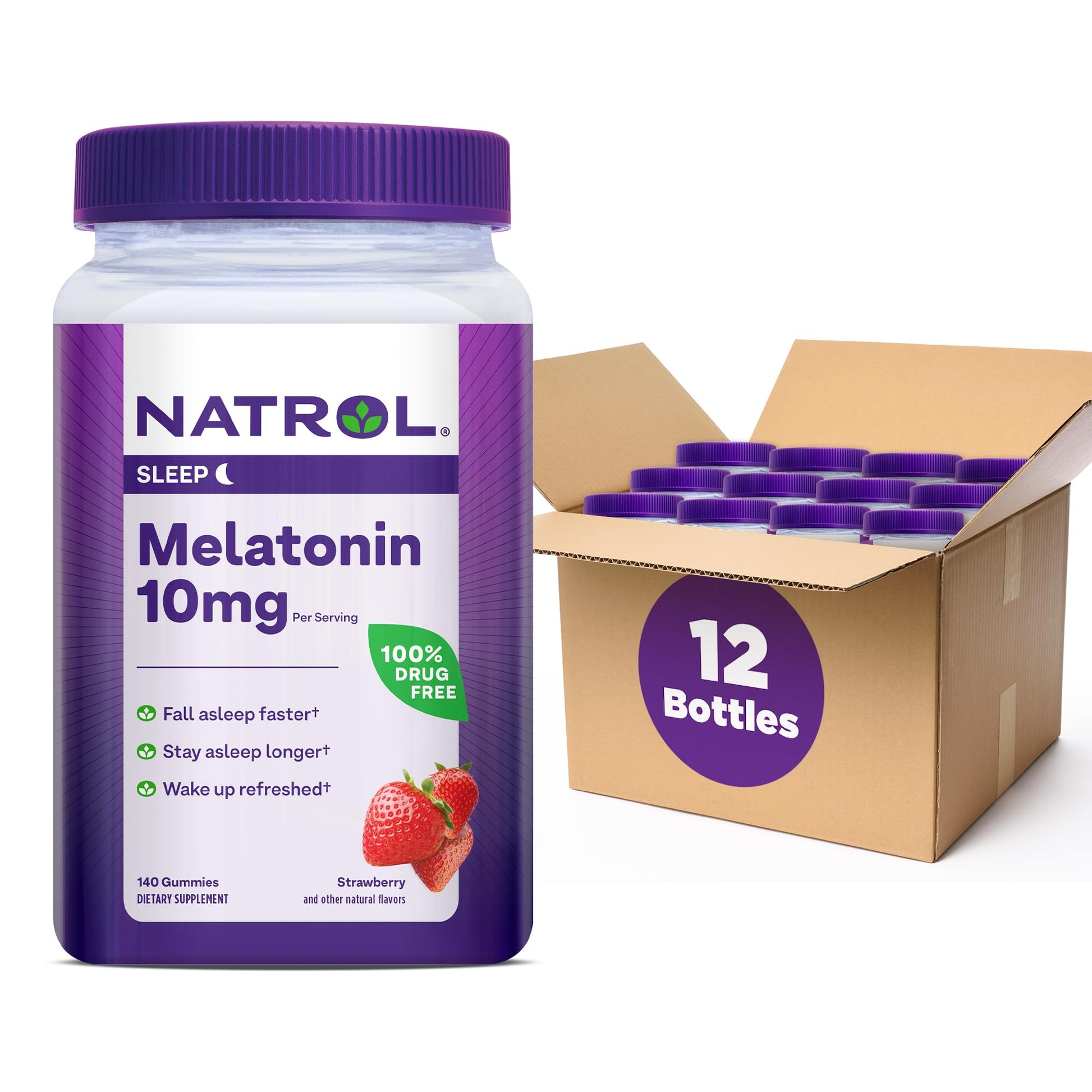 Natrol Melatonin Gummies 10mg, 1680 Count