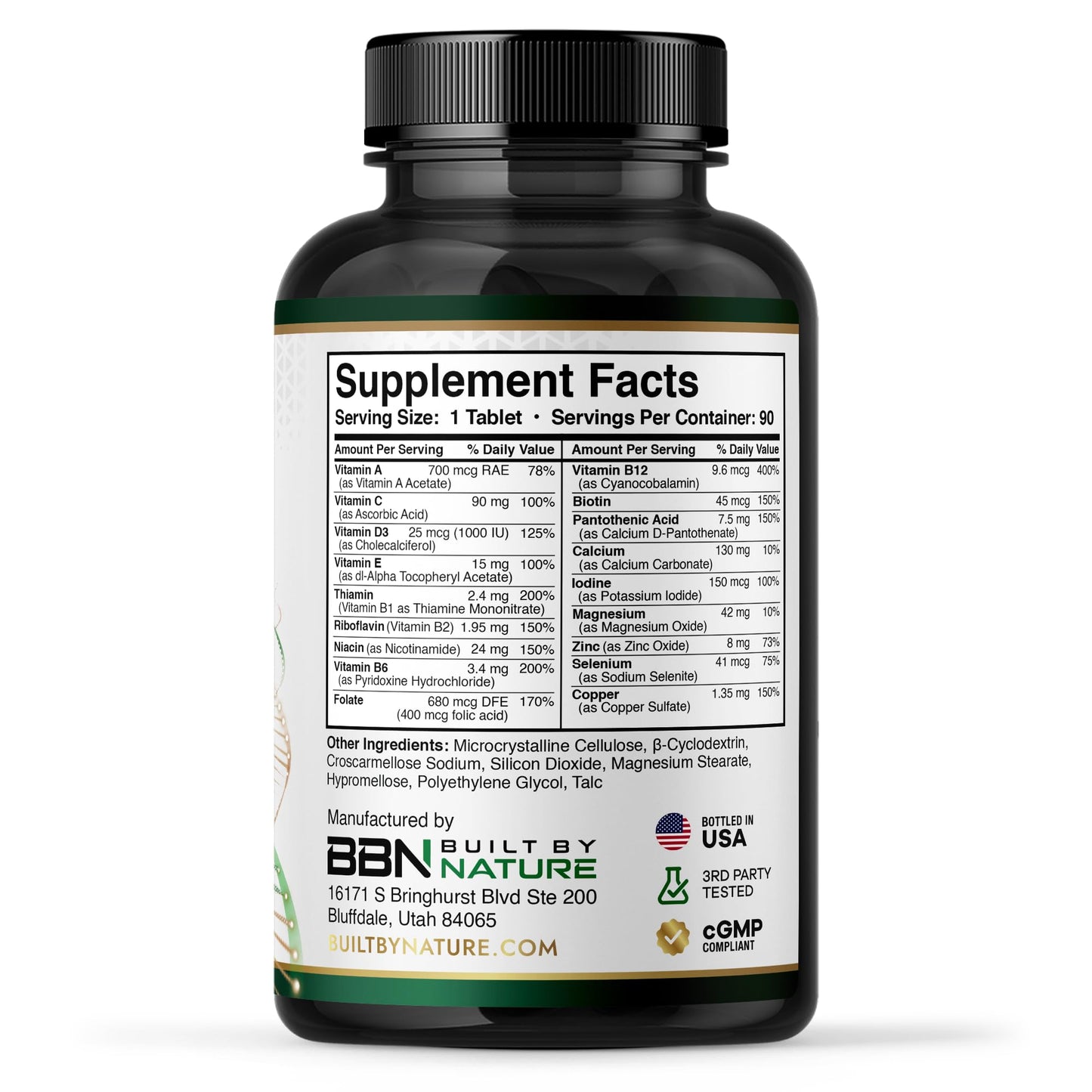 Built by Nature Multivitamin for Women 90 Tablets
