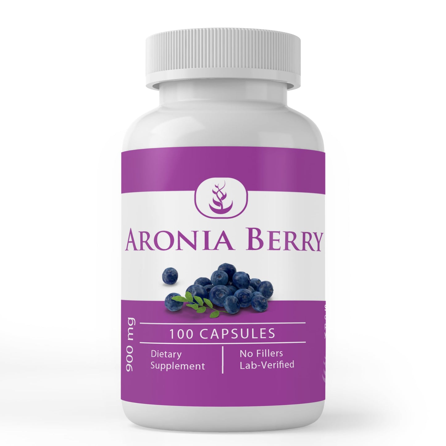 PURE ORIGINAL INGREDIENTS Aronia Berry Chokeberry Extract Capsules, 100 Count