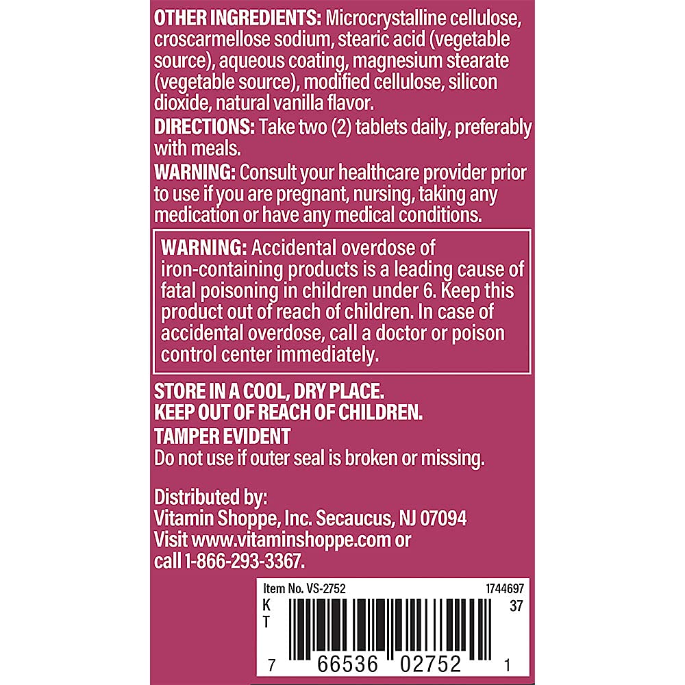 The Vitamin Shoppe Ultimate Woman Multivitamin Tablet, 180 Count