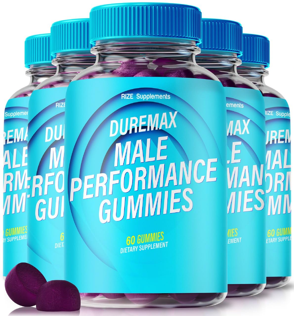 NutraRize Duremax Male Performance Gummies 300 Gummies