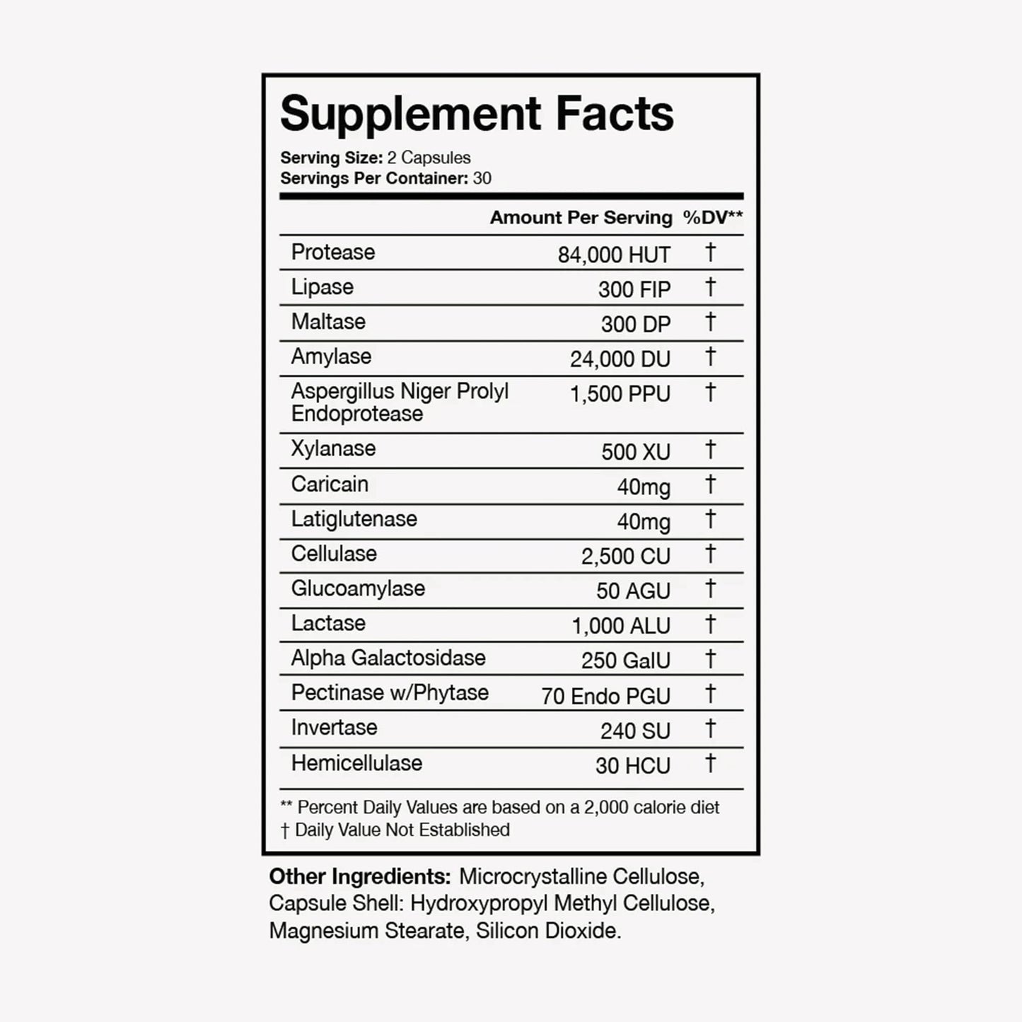 Terra Health Essentials Digestive Catalyst Capsules, 30 Count