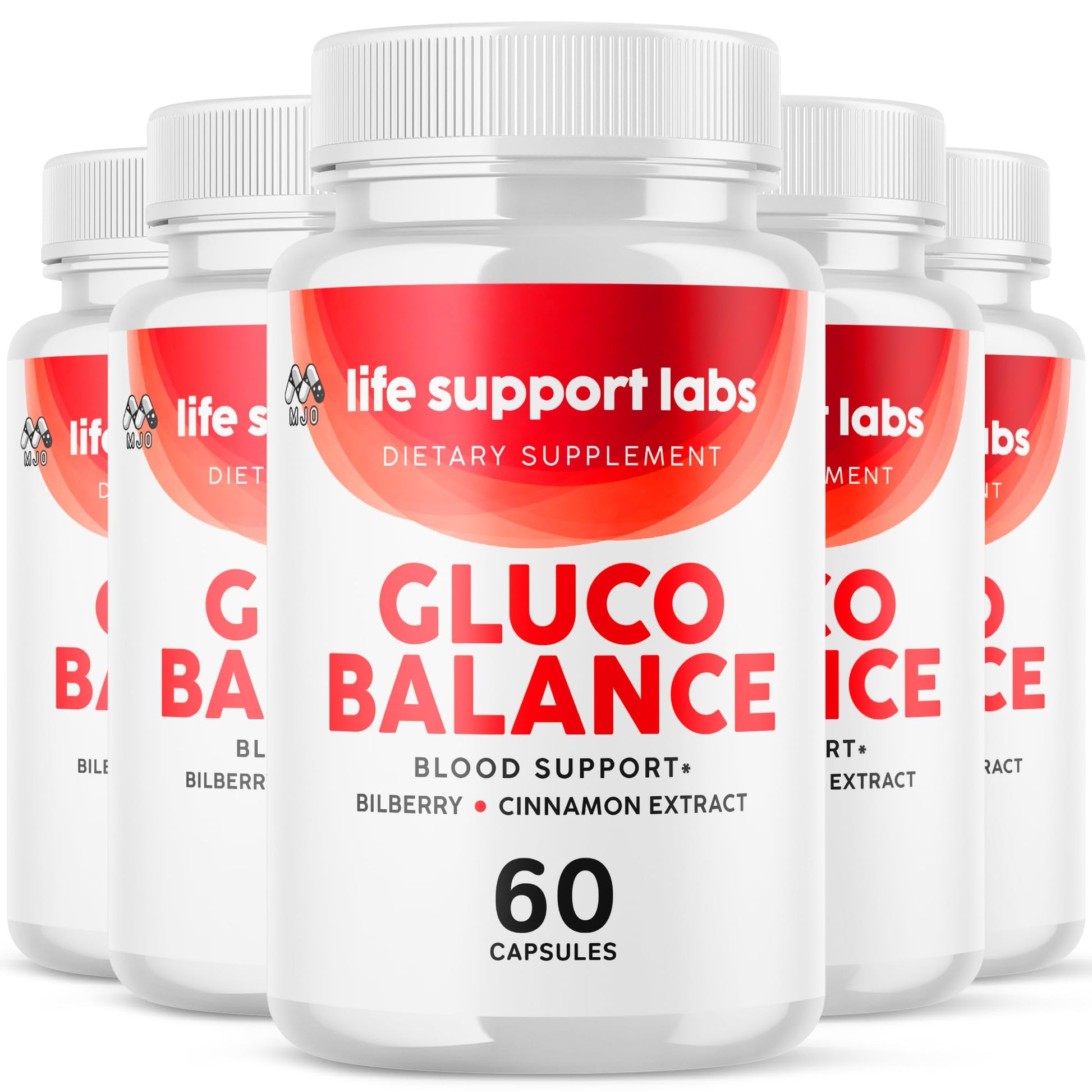 MJO Life Support Labs Blood Health Pills Capsules, 300 Capsules