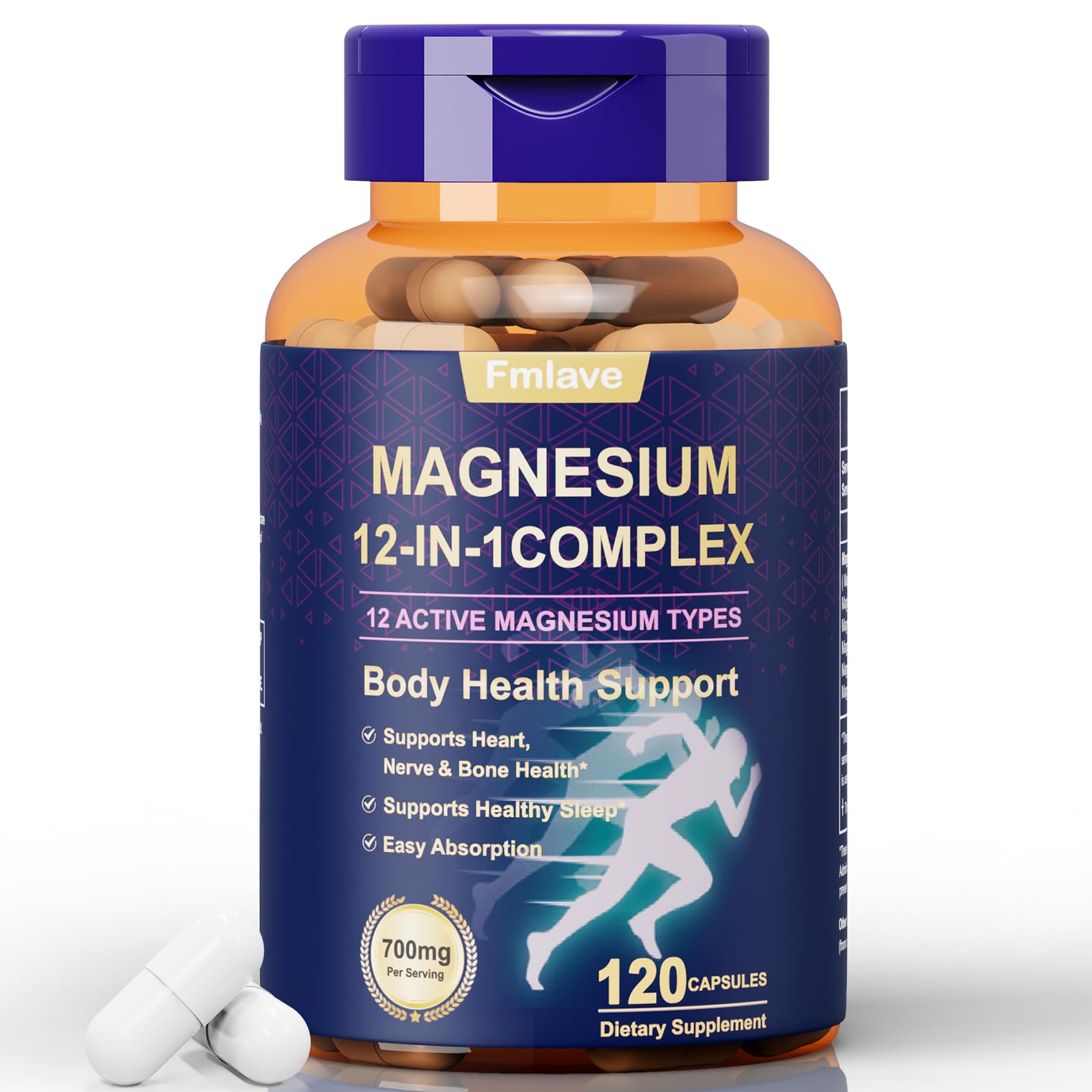 Dr. HR Magnesium Complex Supplement Capsule, 1 Count