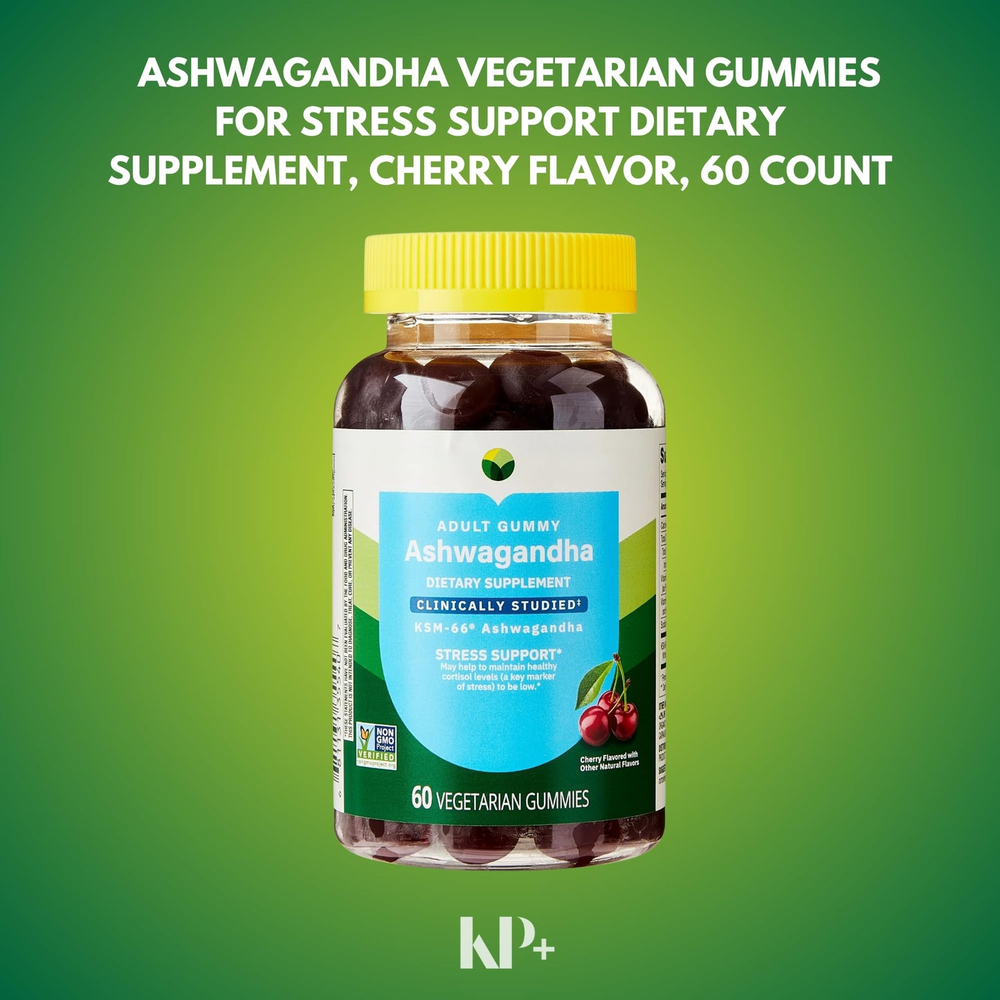 KP+ Ashwagandha Gummies 120 Count