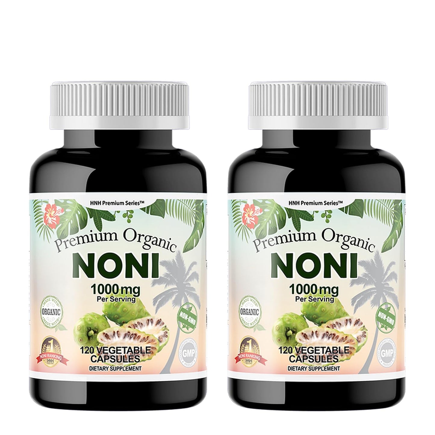 Dr.K&C Premium Organic Noni 1000mg, 240 Capsules