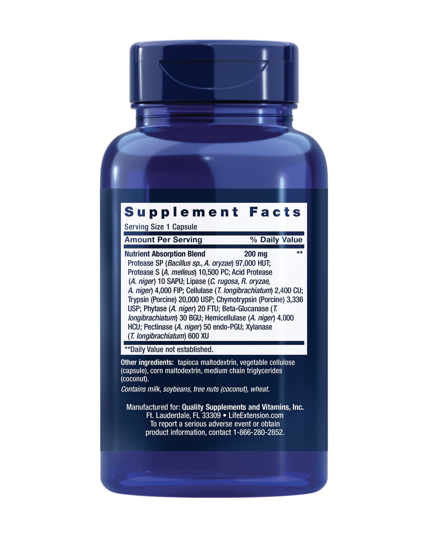Life Extension Extraordinary Enzymes 60 Capsules