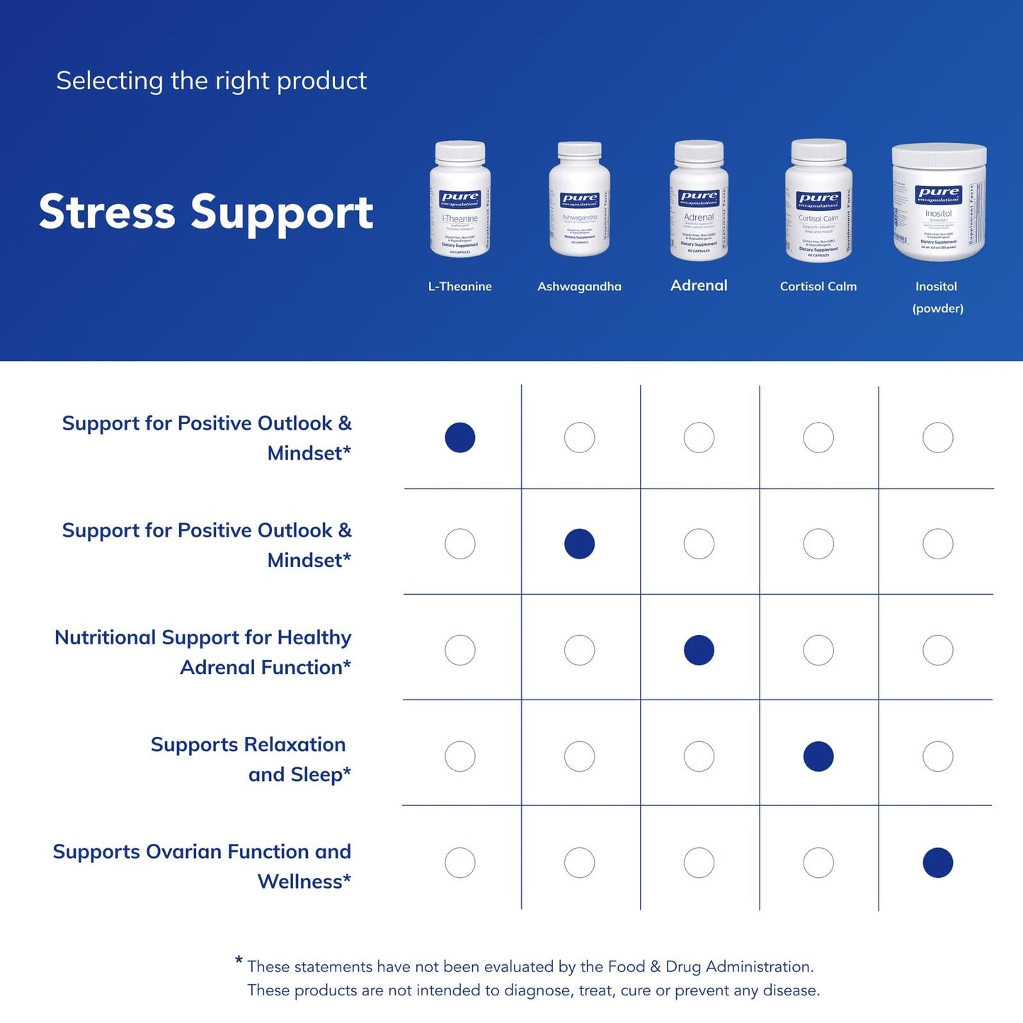 Pure Encapsulations L-Theanine Capsules 120