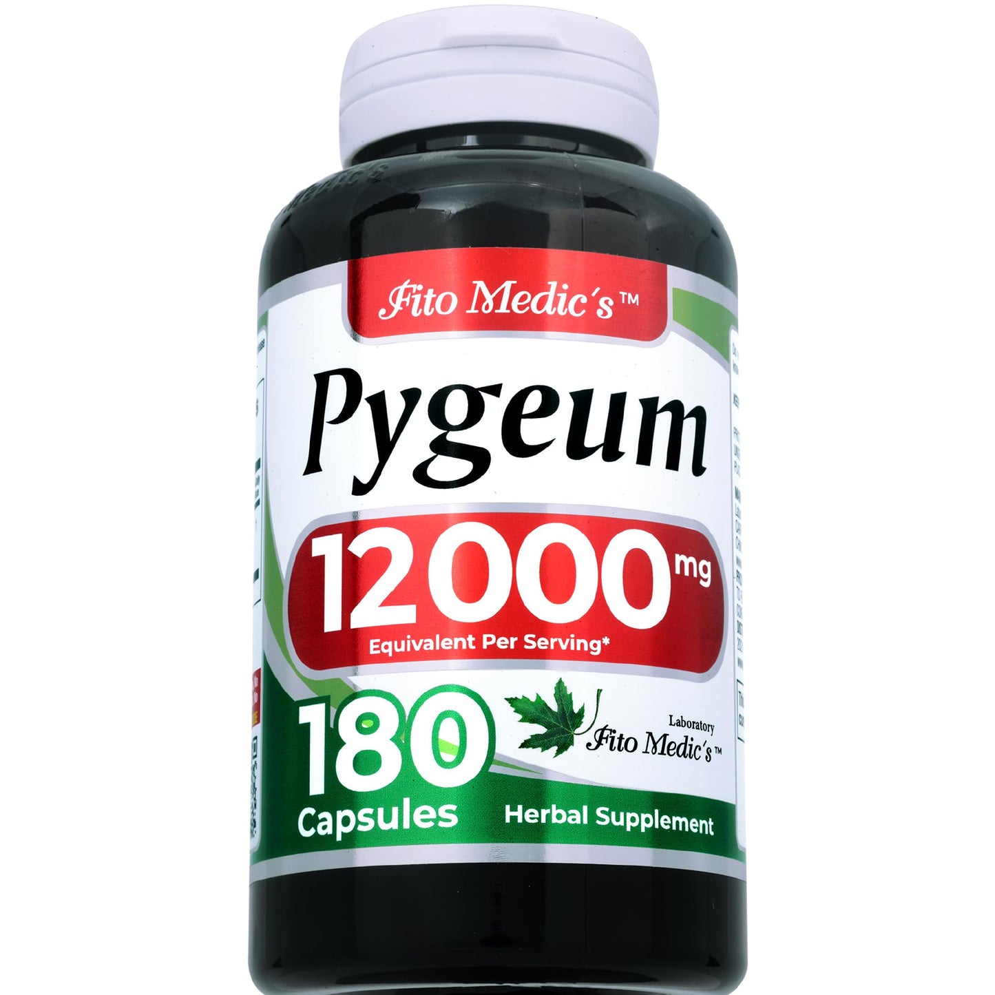 FITO MEDIC'S Pygeum Supplement, 180 Capsules