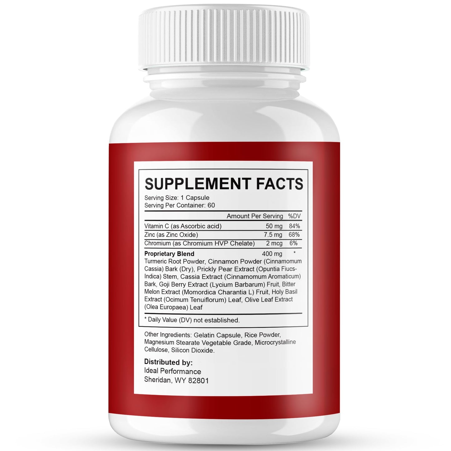 IDEAL PERFORMANCE BioVera Capsules, 60 Count