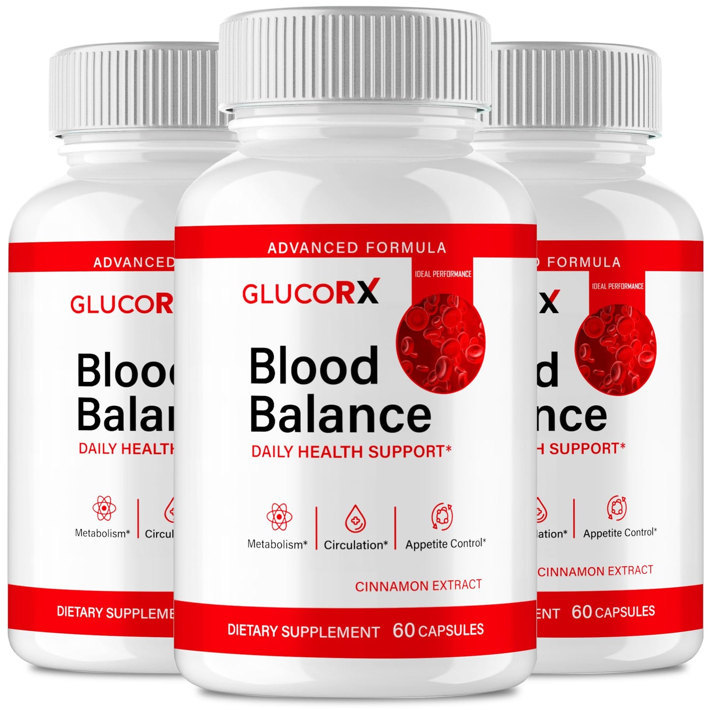 IDEAL PERFORMANCE GlucoRX Capsules 180 Capsules