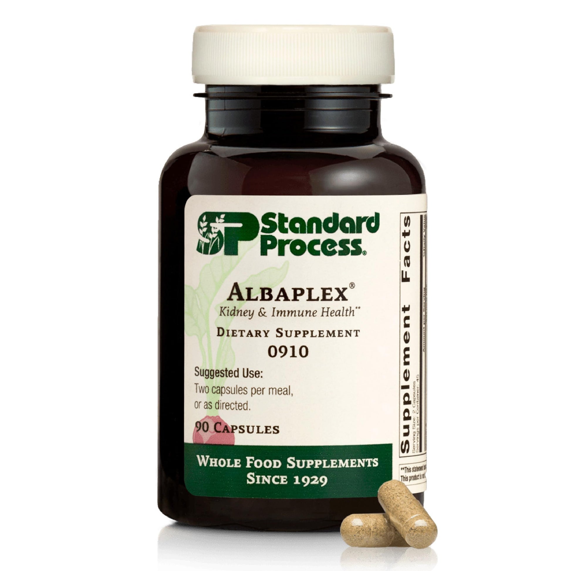 Standard Process Inc. Albaplex Liver & Immune Health Dietary Supplement Capsule, 90 Capsules