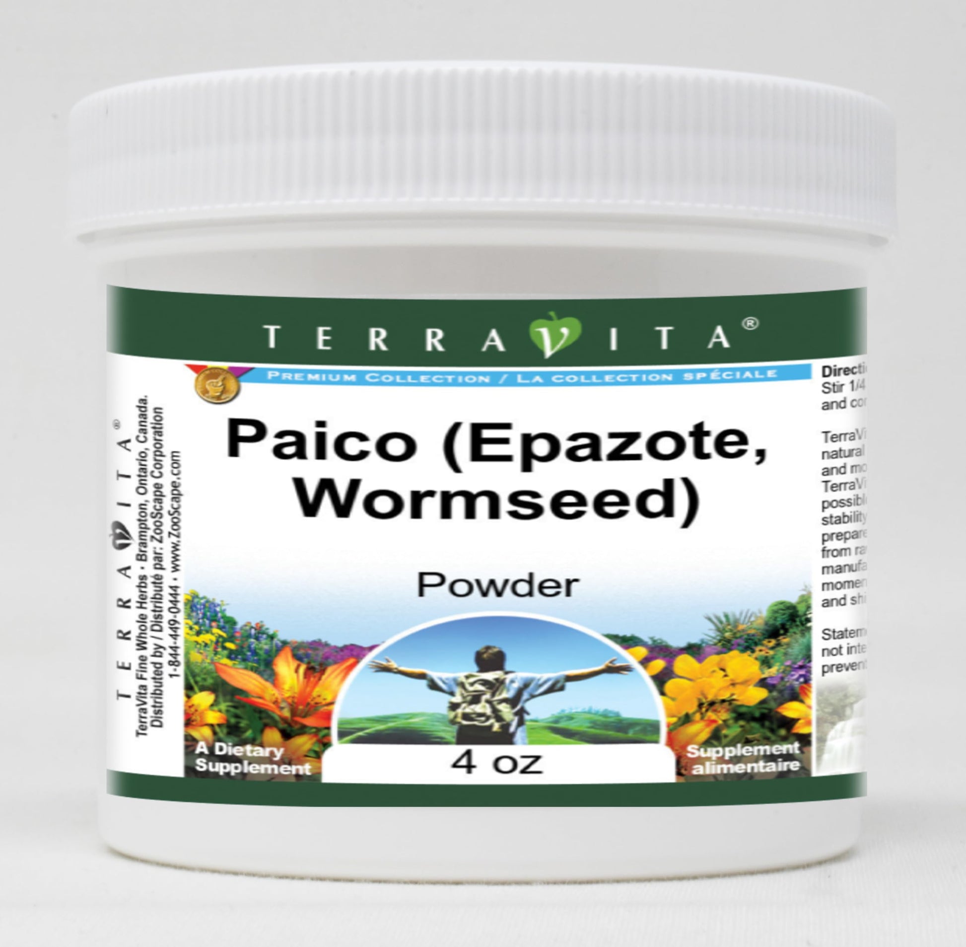 Terravita Paico (Epazote, Wormseed) Powder, 4 oz