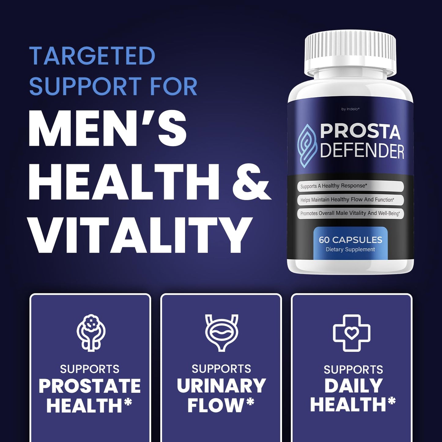 Indelo ProstaDefender Capsule 120 Capsules
