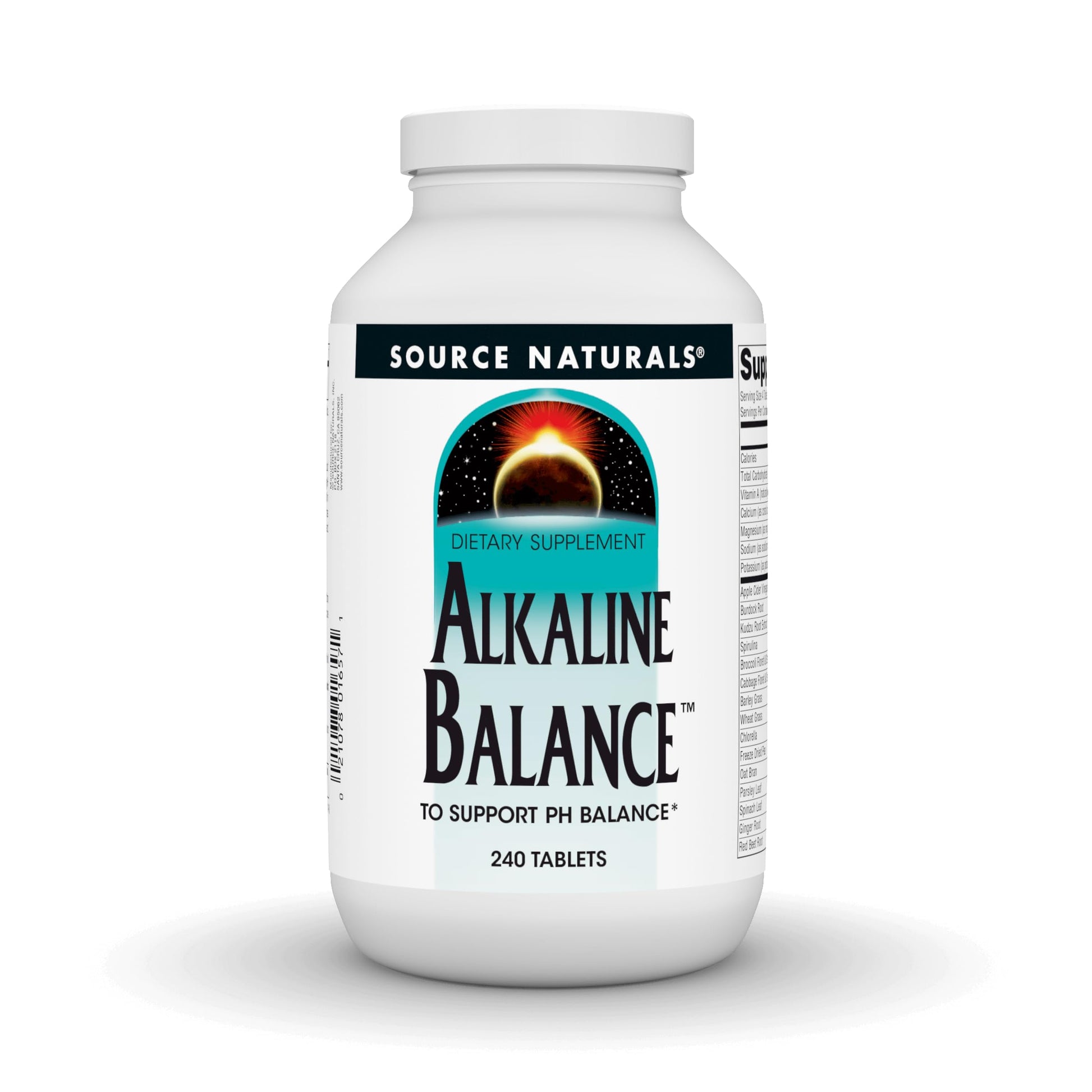 Source Naturals Alkaline Balance to Support PH Balance 240 Tablets