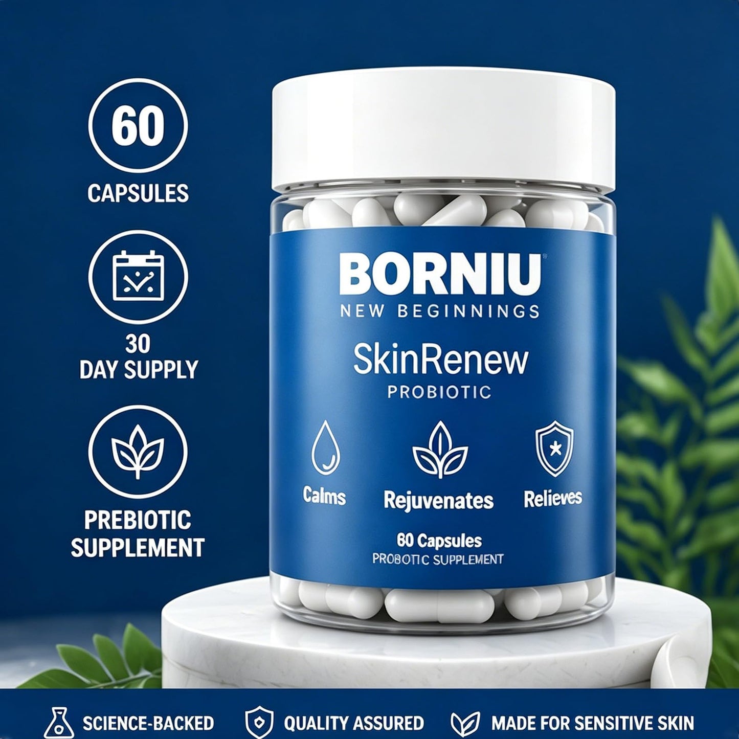 Louma Borniu SkinRenew Probiotic Softgel 60 Count