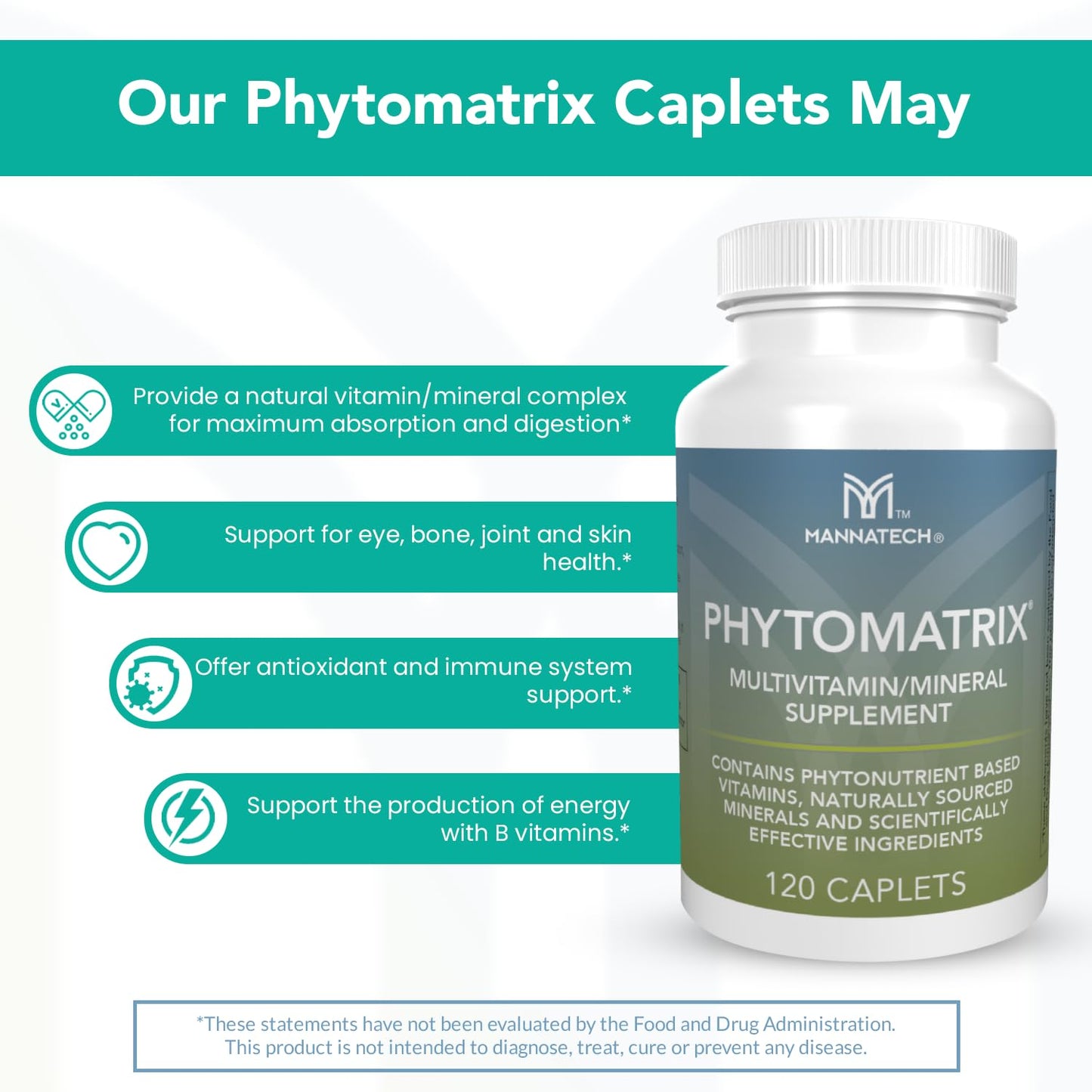 Mannatech PhytoMatrix Capsules 120