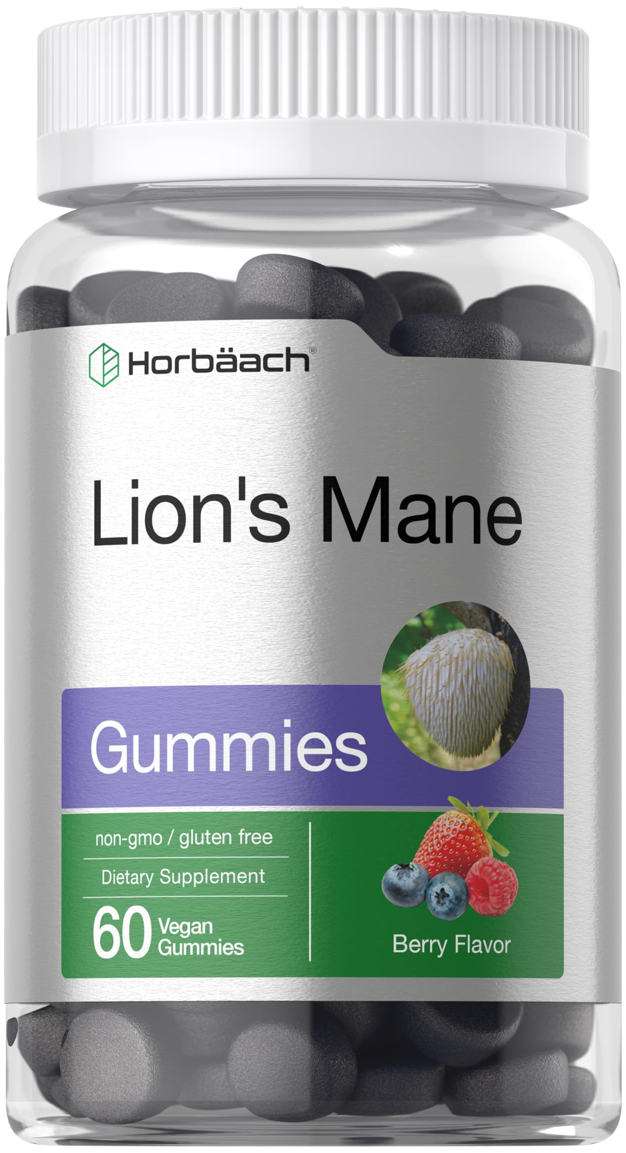 Horbäach Lion's Mane Supplement Gummies 60