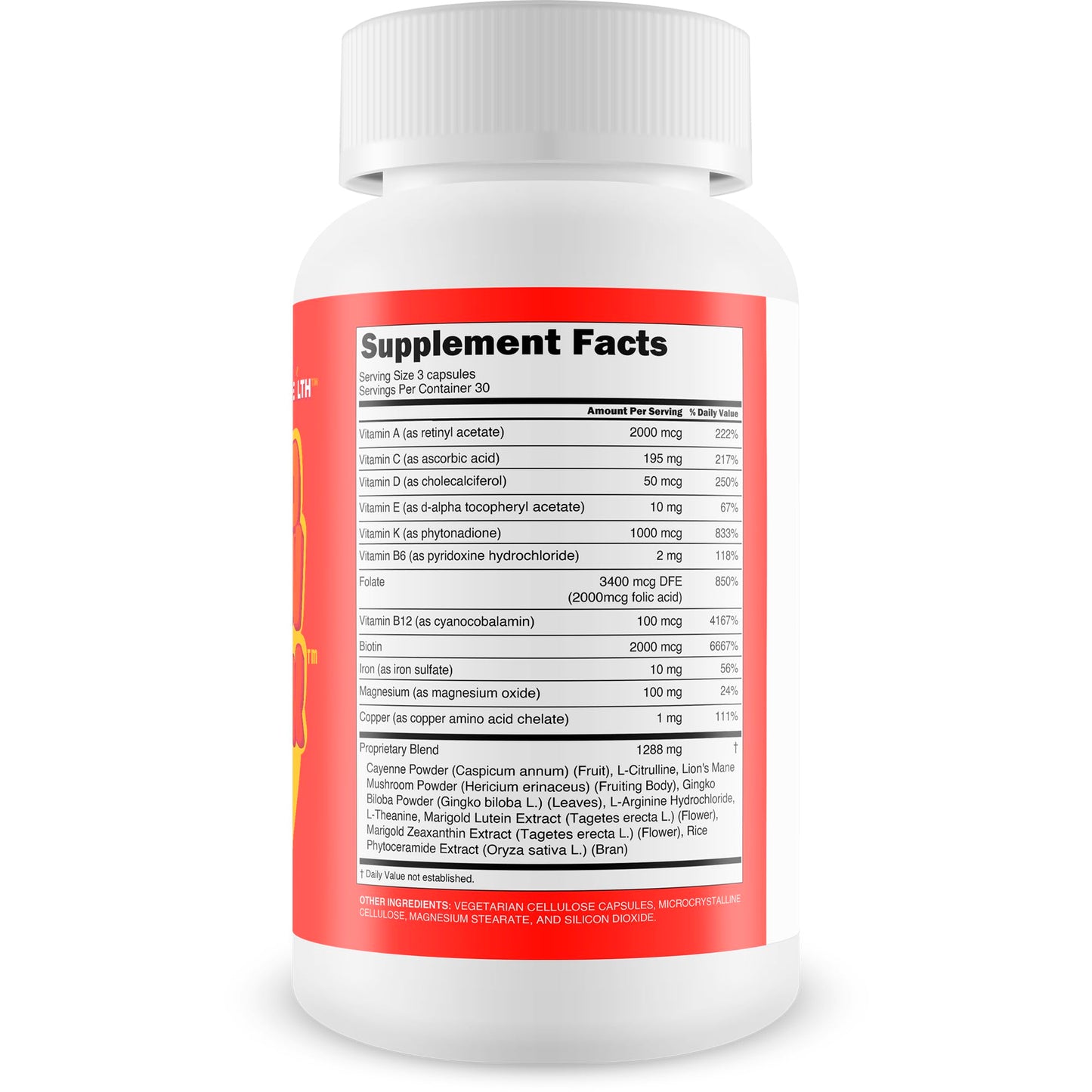 True You Health Blood Flow Pills Capsule 90 Count