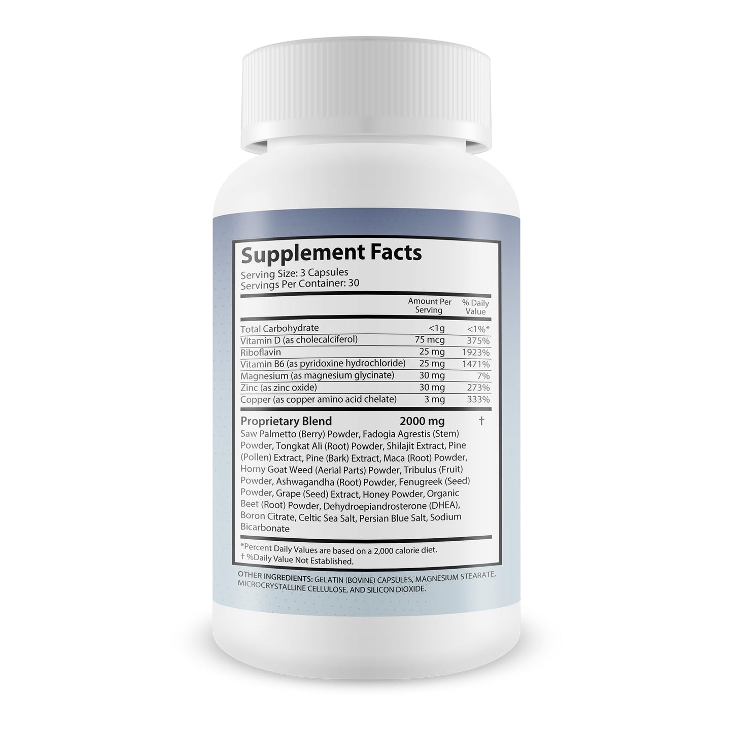 New Vibrations Nutrition Prostate Cleanse Pro Max Capsule 90