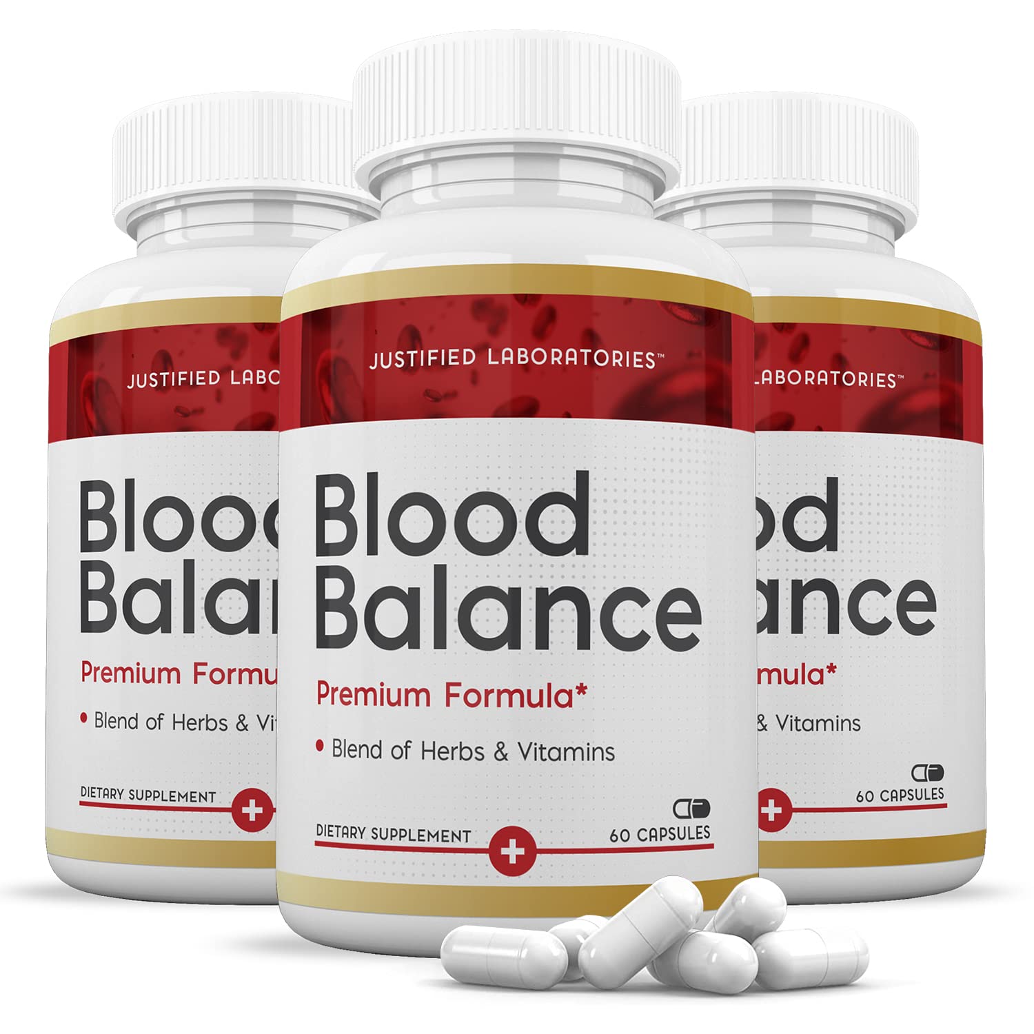 Justified Laboratories Blood Balance 180 Capsules