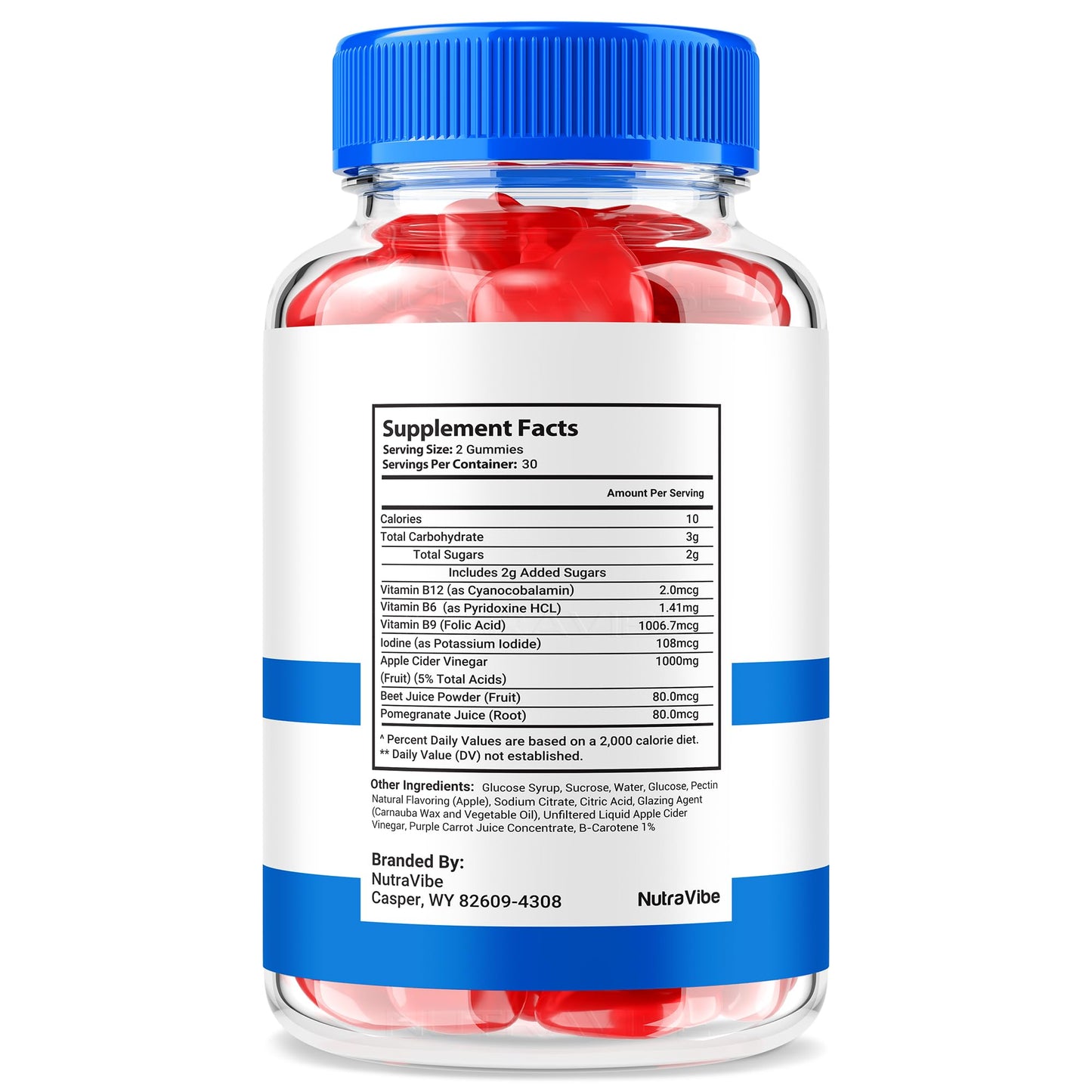 NutraVibe Maximus X Gummies 120 Gummies