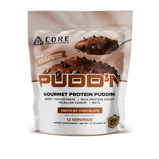 Core Nutritionals Pudd'n Gourmet Protein Pudding Mix, 19.2 oz