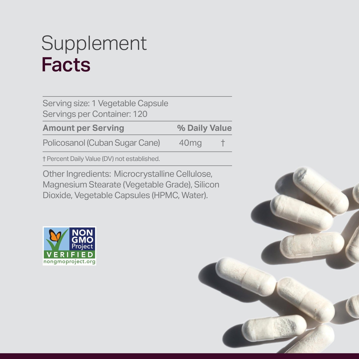 Anew Vita Policosanol Capsules 120 Capsules