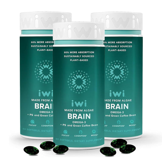 Iwi Brain Omega-3 Softgels 180
