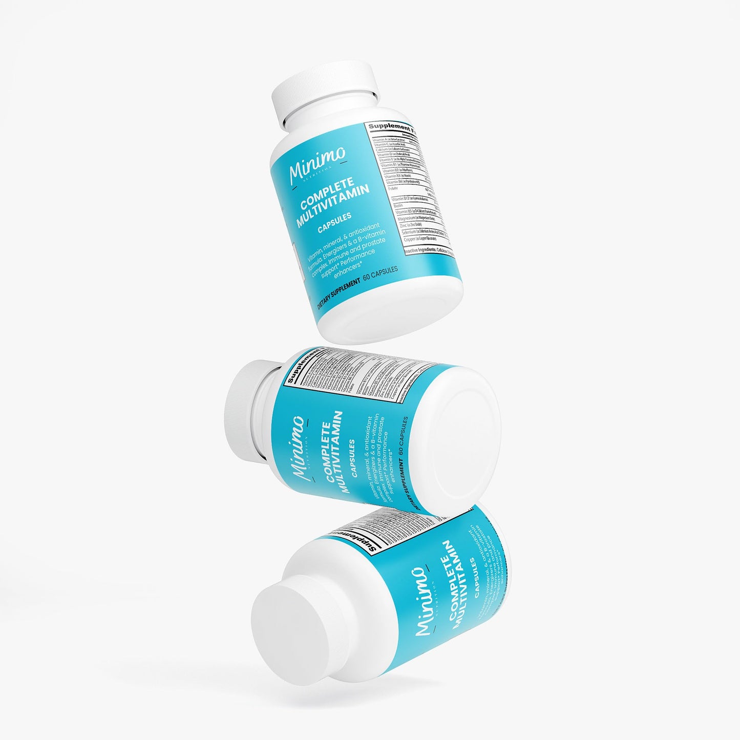 Minimo Nutrition Complete Multivitamin + Immunity Boost Capsule, 60 Capsules