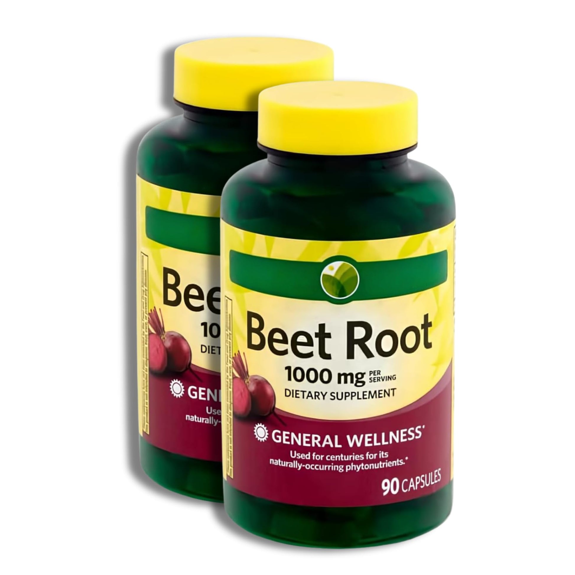 KP+ Beet Root 1000 mg Capsule, 90 Count