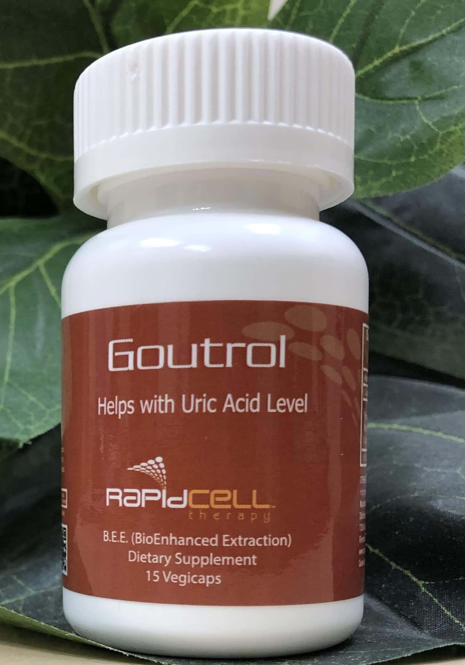 RAPID CELL THERAPY Goutrol Capsules, 15 Count