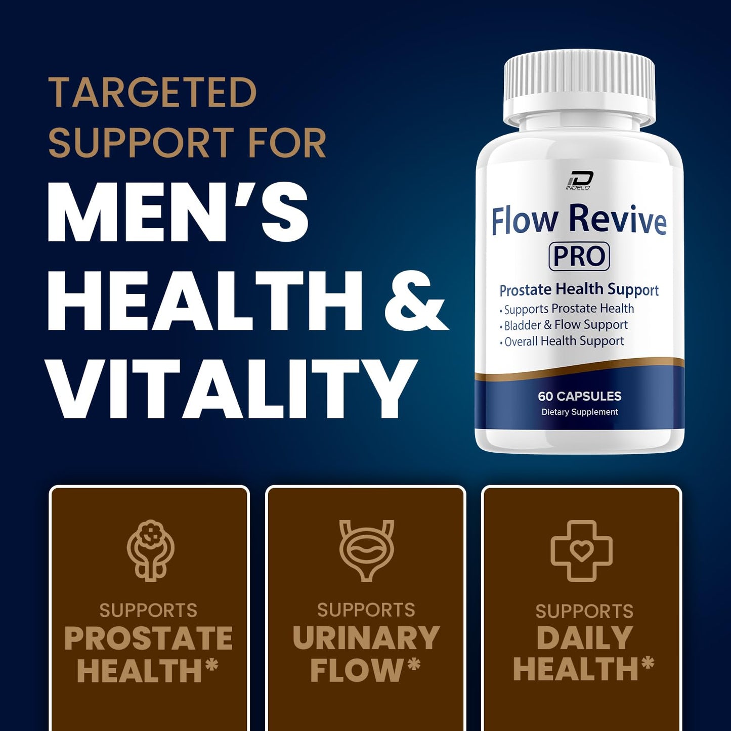 Indelo Flow Revive Pro 120 Capsules