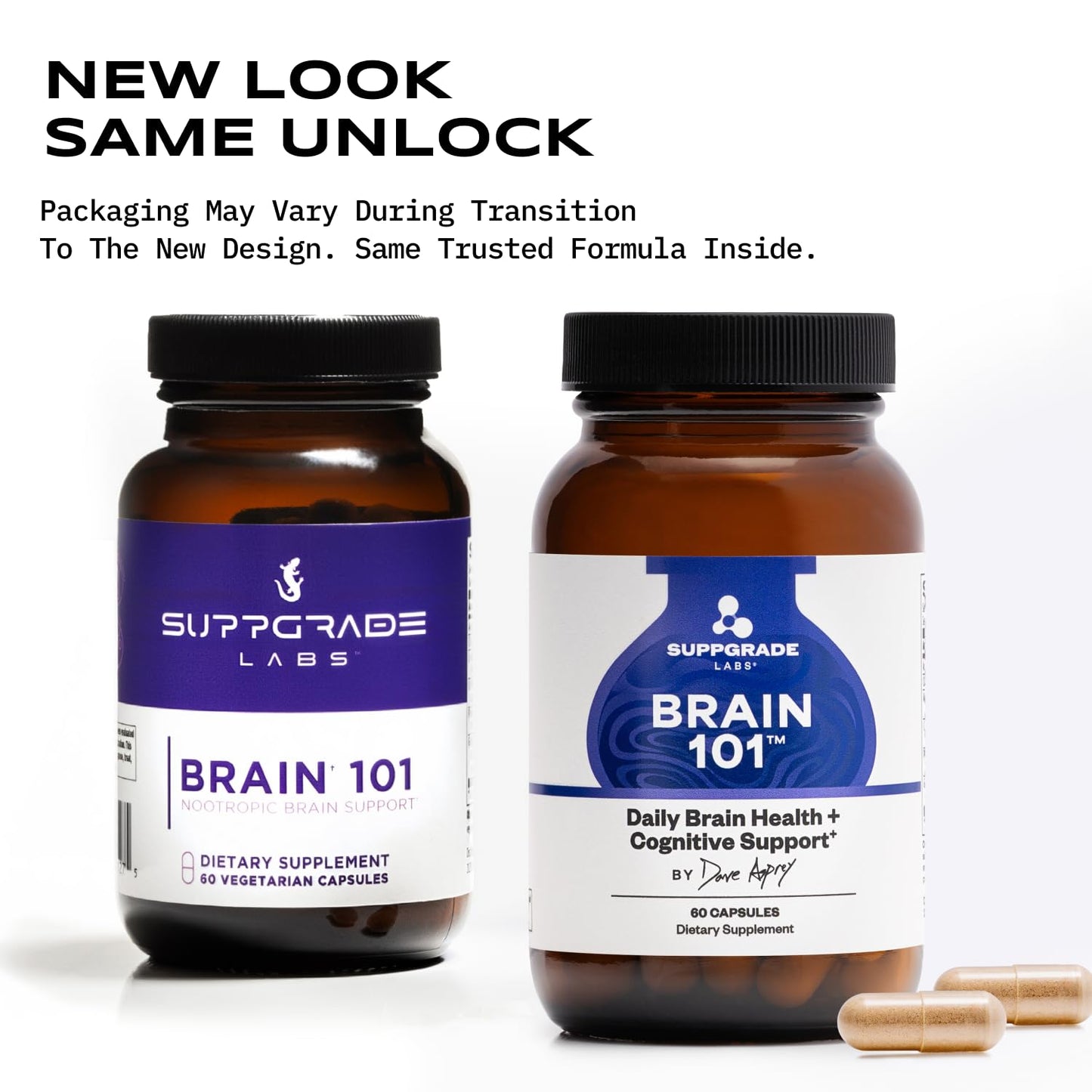 Suppgrade Labs Brain 101 Capsule, 60 Count
