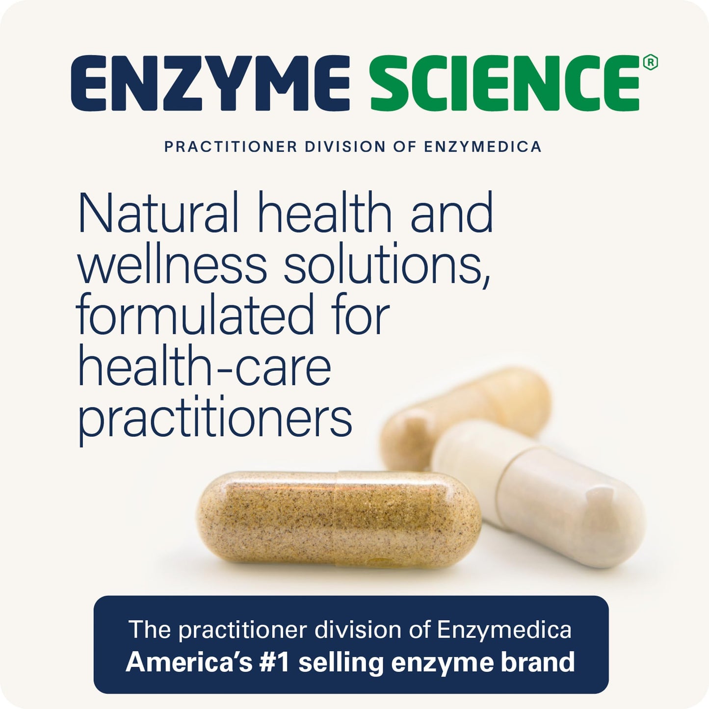 Enzyme Science Pea + Meriva® Curcumin Supplement 120 Capsules