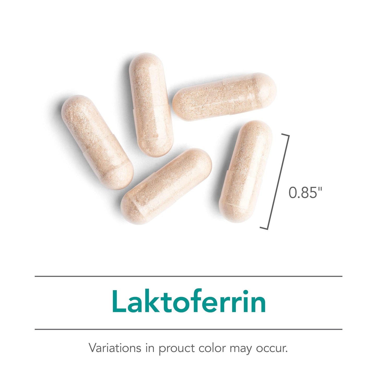Allergy Research Group Laktoferrin Lactoferrin Glycoprotein 250 mg Capsules, 120 Count