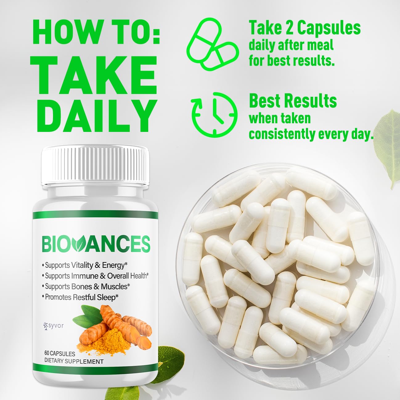 Syvor Biovances Capsules 180 Capsules