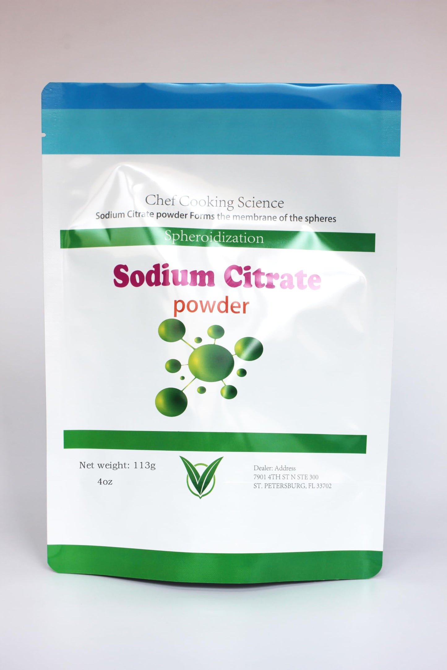 LEIMENGCHEF Pure Sodium Citrate Powder 8 oz