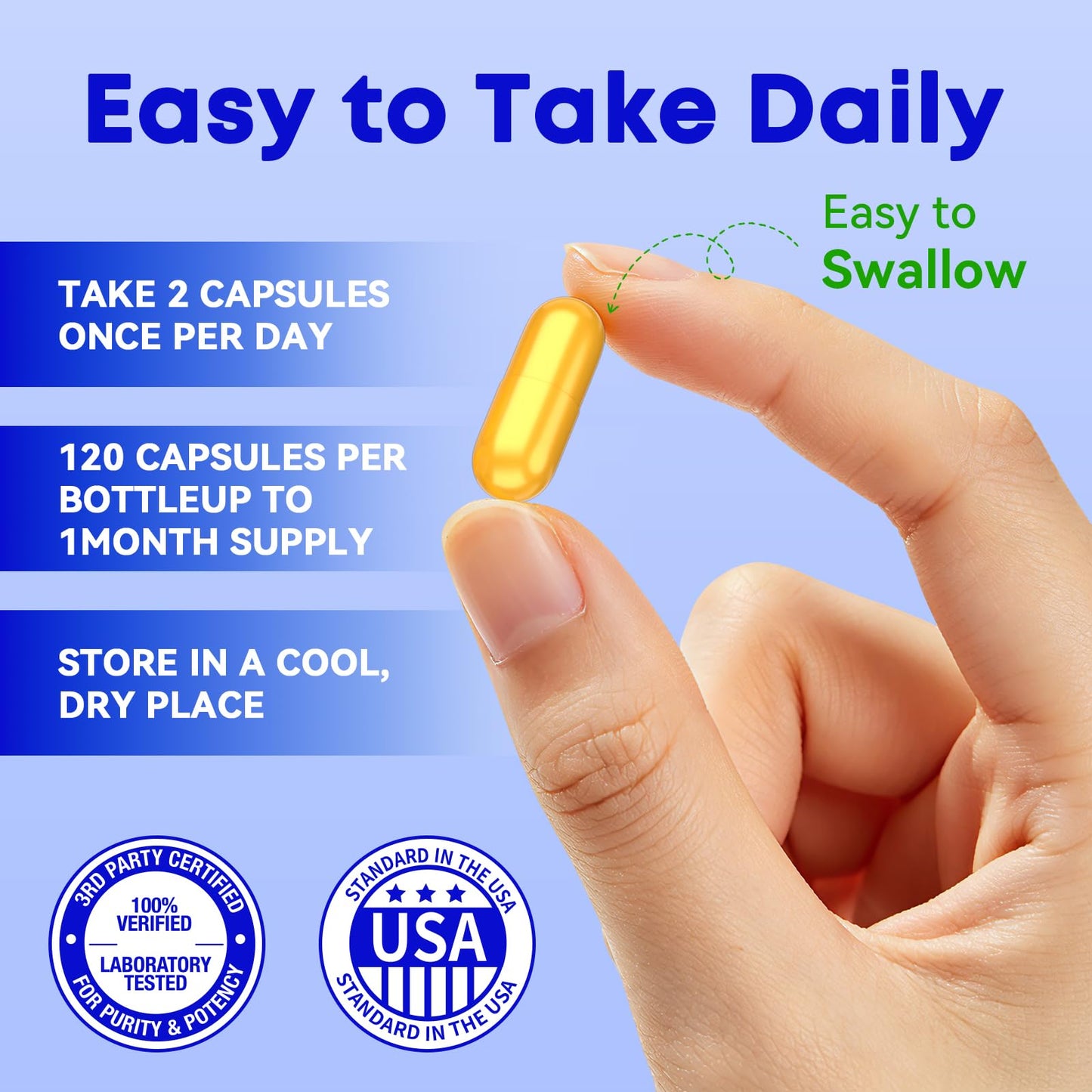 BIYODE Nattokinase 10000 FU Capsules, 120 Count