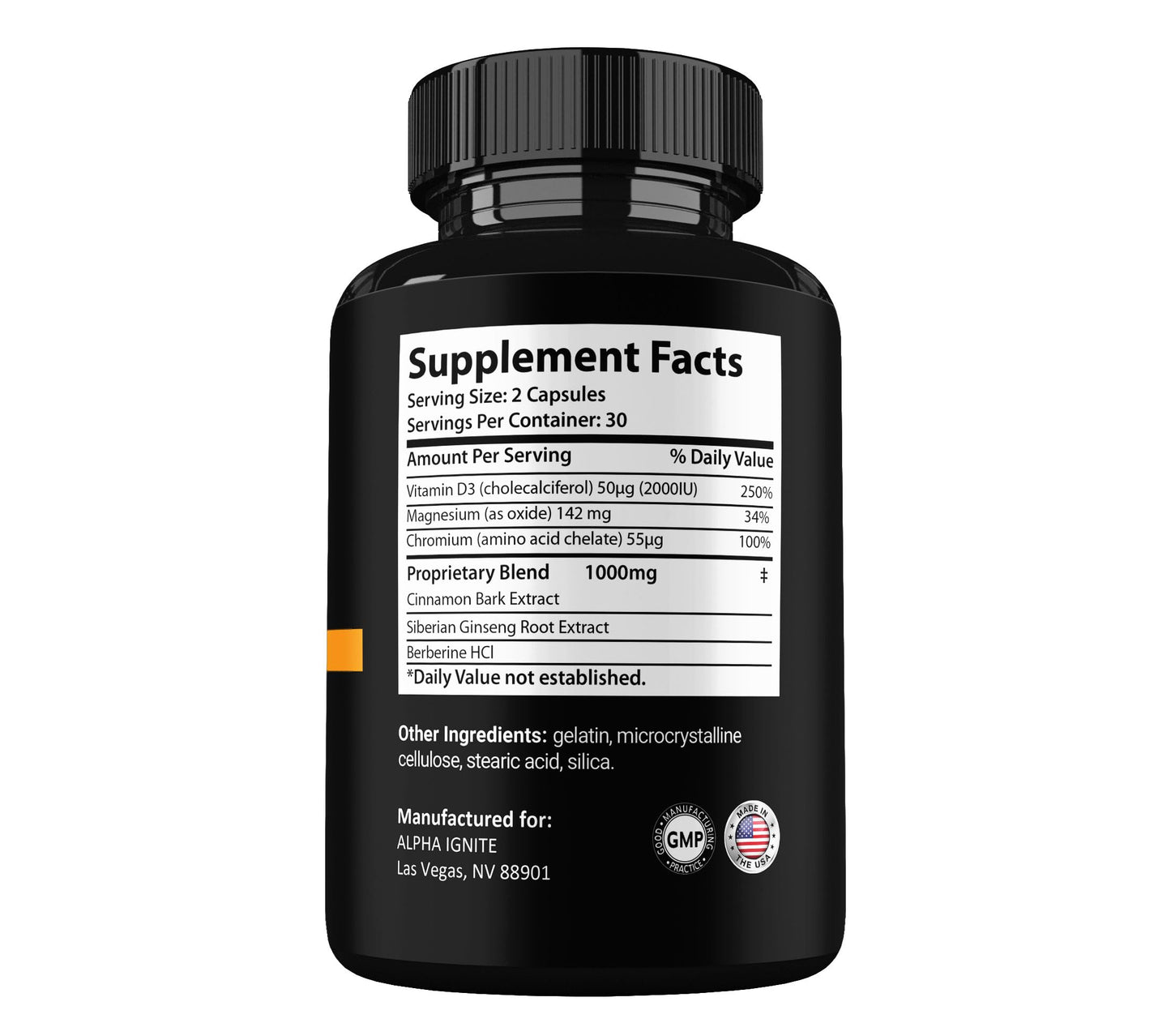 Shark Labs Alpha Ignite Capsules, 60 Count