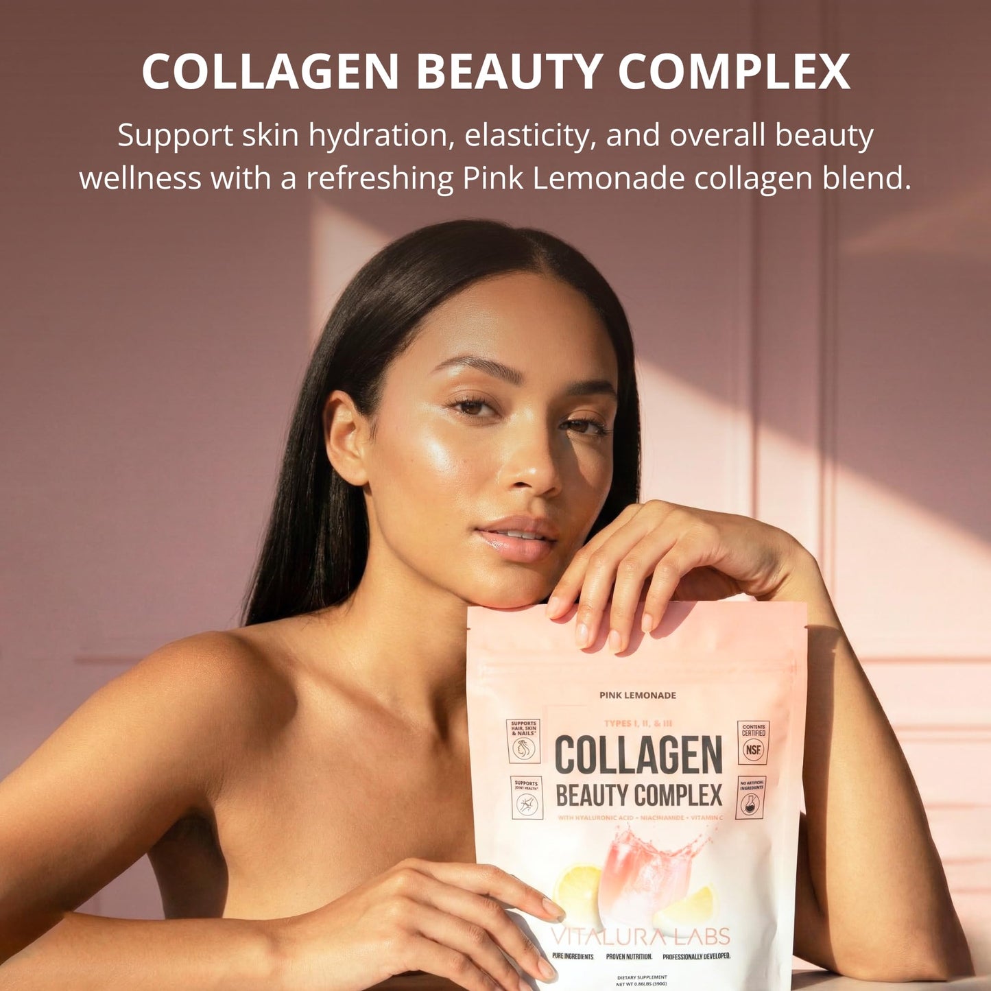 Vitalura Labs Collagen Peptides Powder 13.76 Ounce